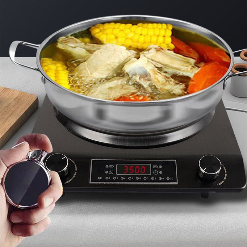 đ„3500W Konkav InduktionshĂ€ll med 10 TemperaturinstĂ€llningar