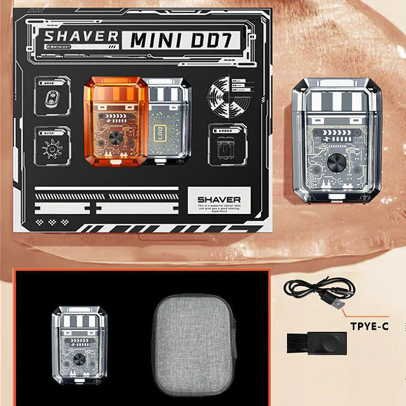 đ„2025 Senaste Versionenđ„Mini Transparent Body Dual Head Magnetic Electric Rakapparat