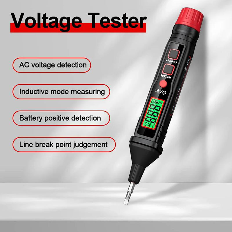🔥HOT SALE 50% OFF🔥Electrician Special Voltage Measuring Pen with LCD Display