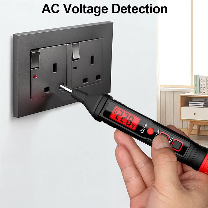 🔥HOT SALE 50% OFF🔥Electrician Special Voltage Measuring Pen with LCD Display