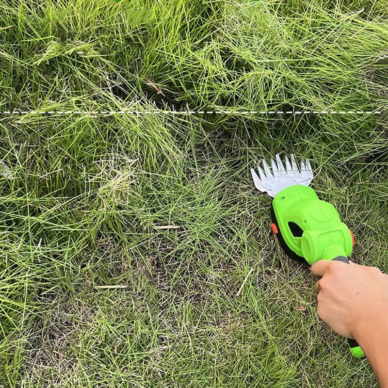 Handhållen sladdlös gräsklippare och busktrimmer 2 i 1