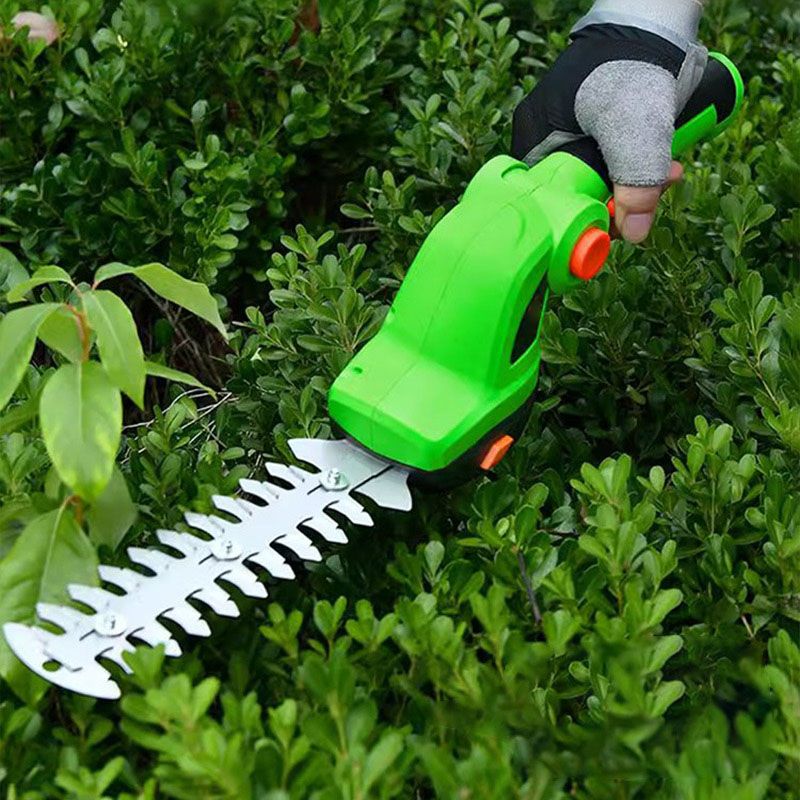 Handhållen sladdlös gräsklippare och busktrimmer 2 i 1
