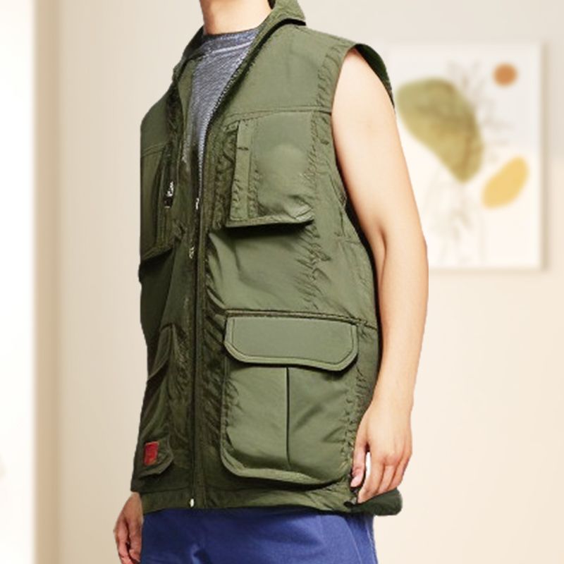 Outdoor Fishing Quick-dry Zipper Vest with Multi-pockets(55% OFF)