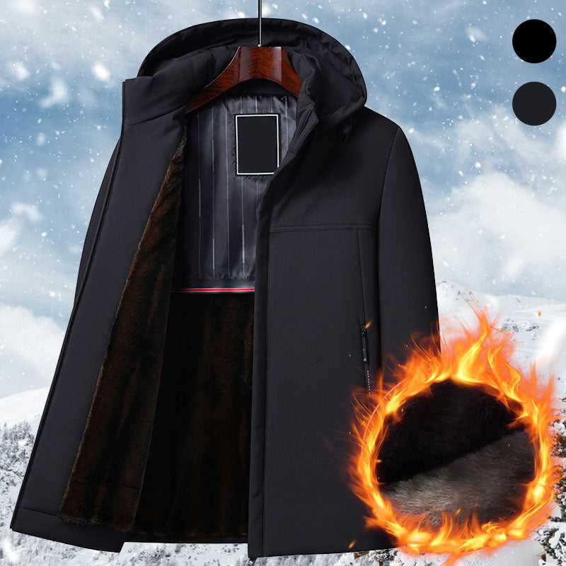 đ„Thermal Parka Coat med huva för mĂ€nïŒ Fri fraktïŒđ„
