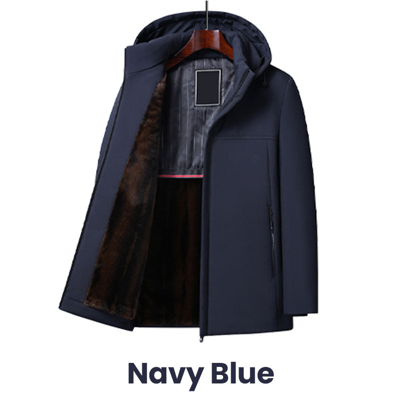 đ„Thermal Parka Coat med huva för mĂ€nïŒ Fri fraktïŒđ„