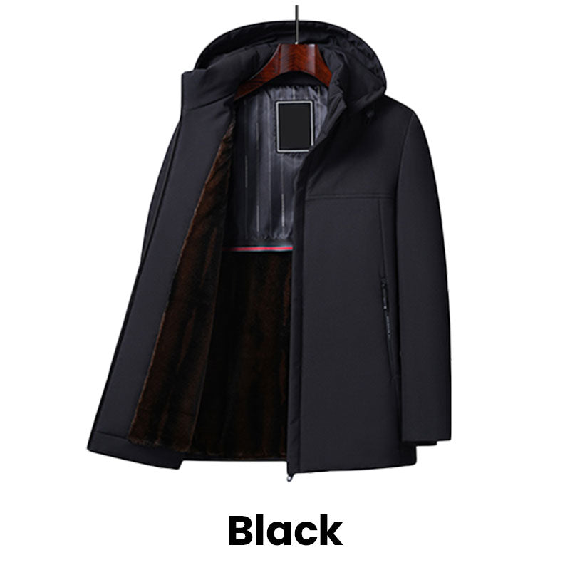 đ„Thermal Parka Coat med huva för mĂ€nïŒ Fri fraktïŒđ„
