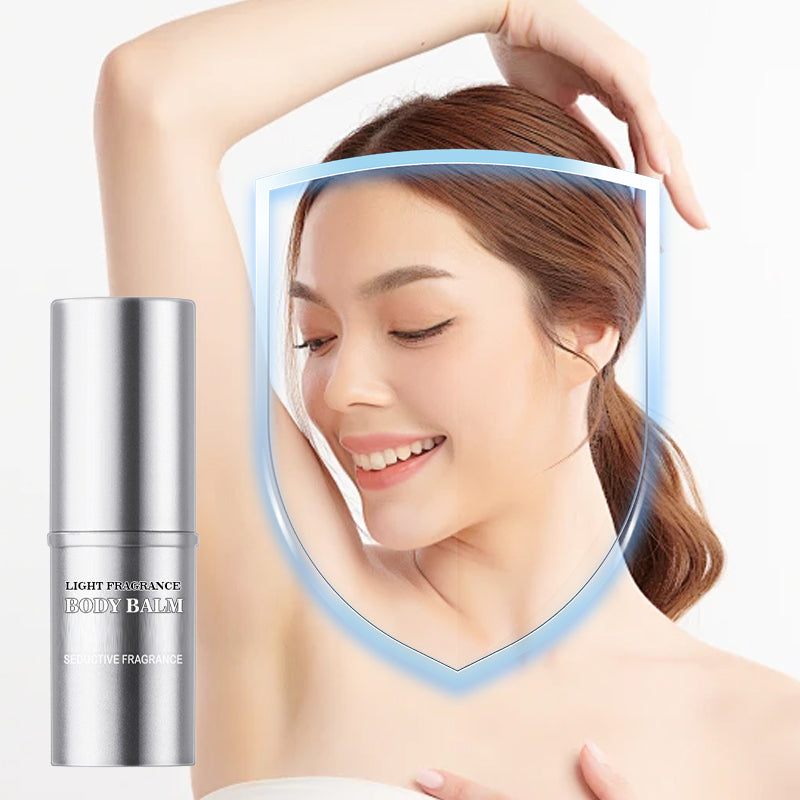 Bärbar långtidsverkande lätt doftande body balm