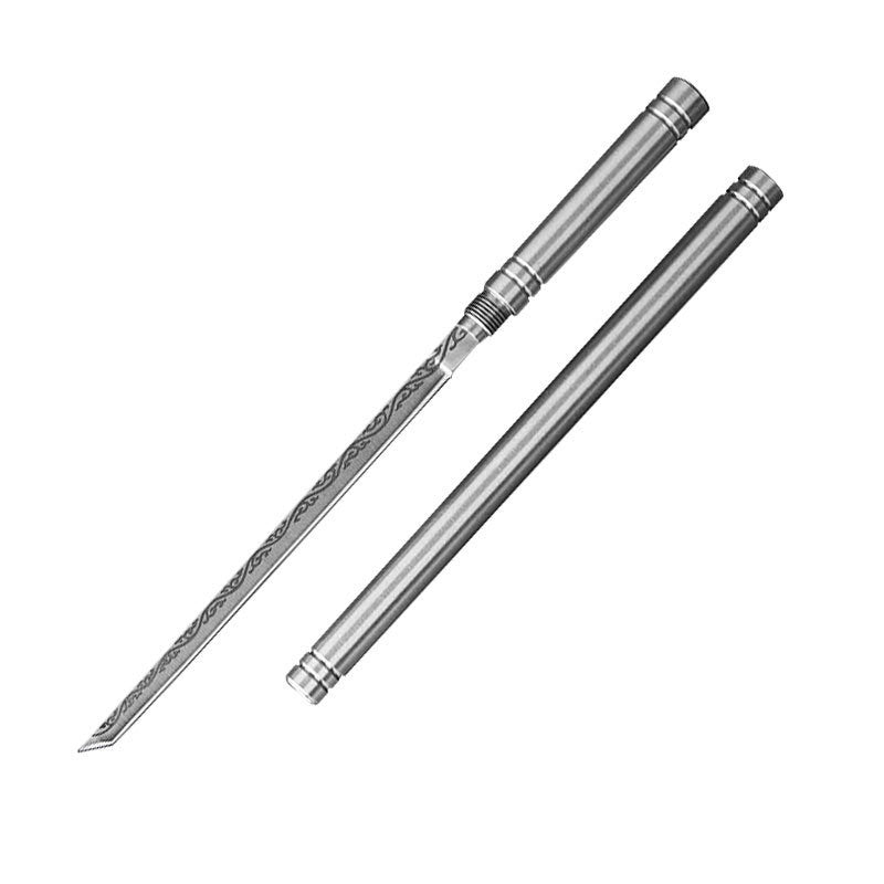 đ„MĂ„ngsidig Utomhus BĂ€rbar Fruktkniv med Skaft
