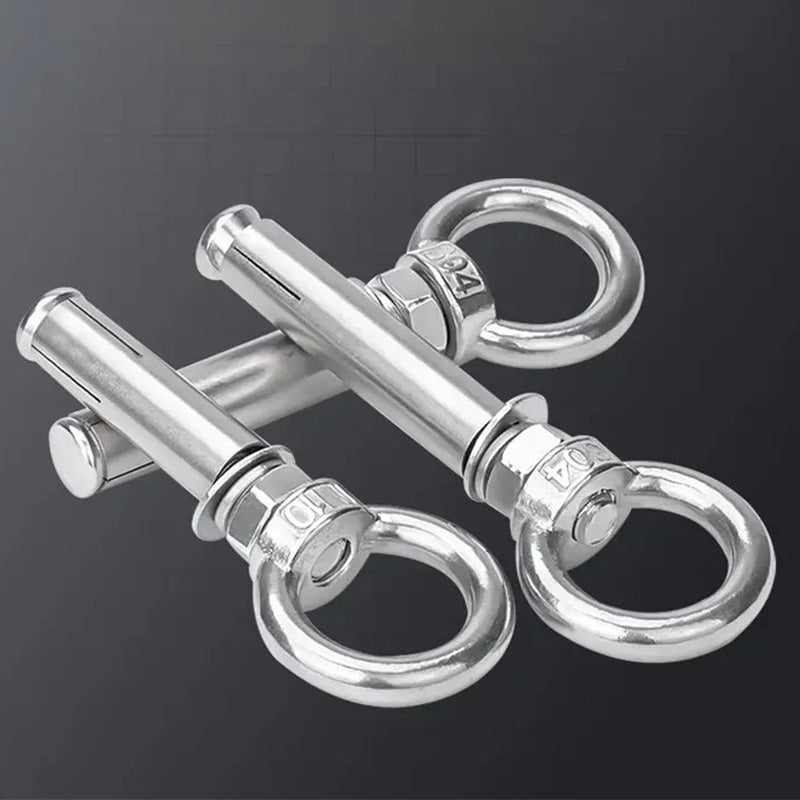 6PCS/Pack 304 rostfritt stål lyftring expansionsskruv