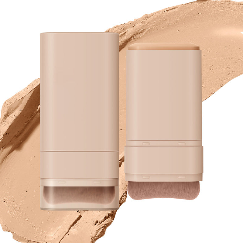 Velvet Matte Foundation Stick med Fin Borste