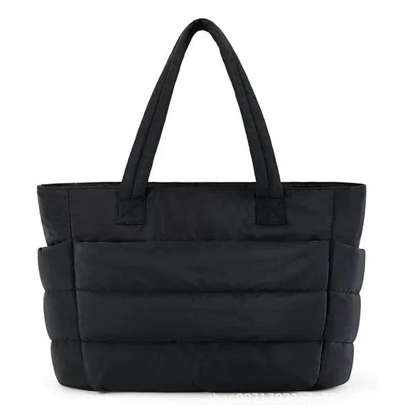 ✨Begränsad tid – 50% rabatt⏰👜 Lättviktig puffig tygväska(🔥het försäljning🔥)