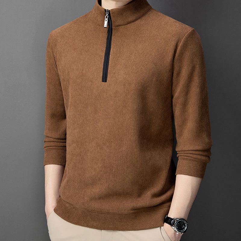 đ„TidsbegrĂ€nsat specialerbjudandeđ„Quarter Zip Pullover med plyschfoder för herrar - Köp 2 och fĂ„ fri frakt