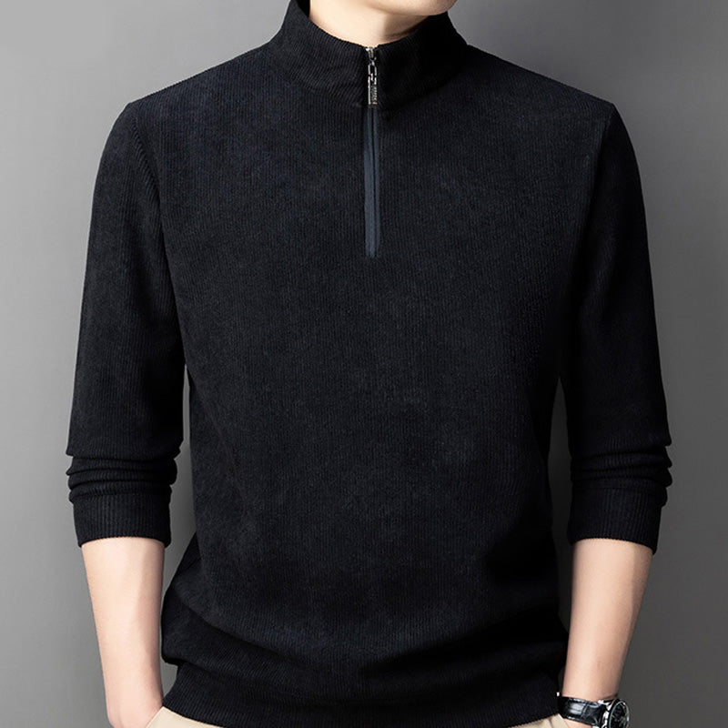 đ„TidsbegrĂ€nsat specialerbjudandeđ„Quarter Zip Pullover med plyschfoder för herrar - Köp 2 och fĂ„ fri frakt