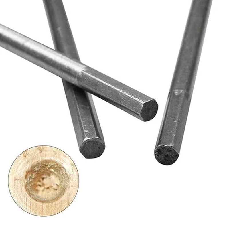 6-st Mångsidigt Träspade Borrbits Set