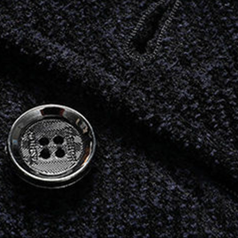 Högkvalitativ tjock Chenille Button Down Jacket för män