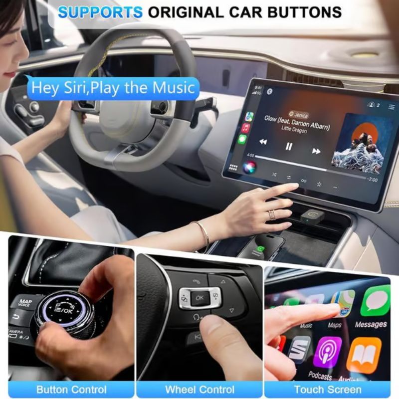 Mini Trådlös CarPlay-adapter🔥