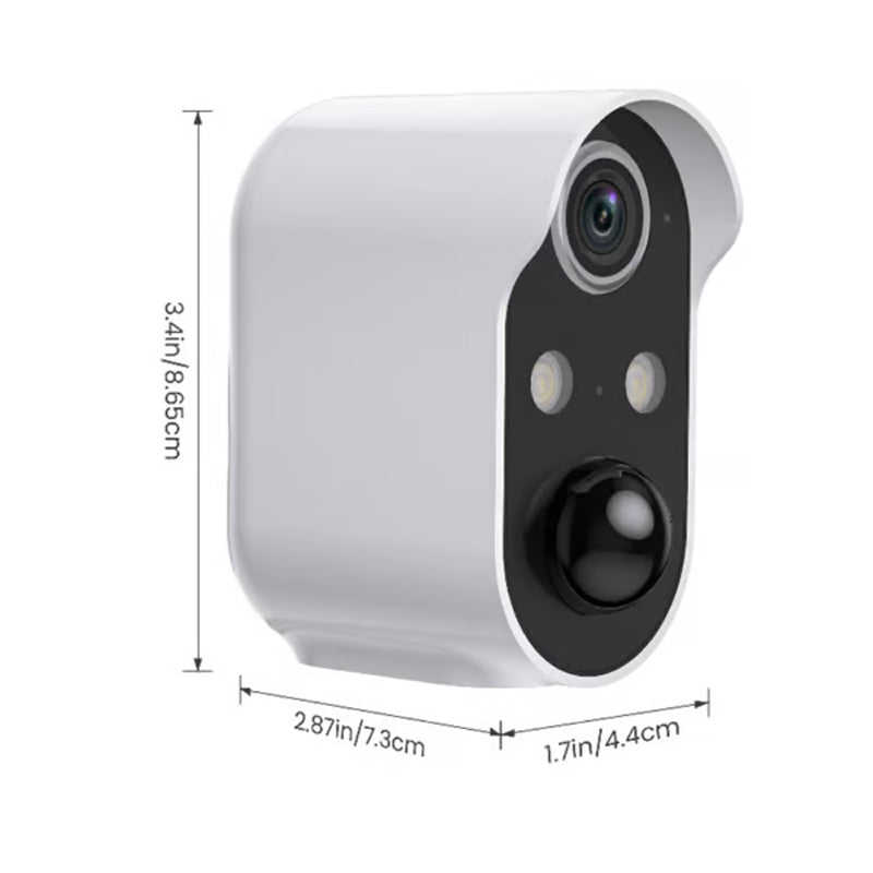 70 procents minskning⌛☀️begränsad tid, halva priset📹 Trådlös 1080P utomhus WiFi hemsäkerhetskamera
