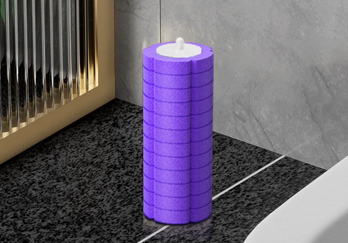 Engångstoalettrengöringssystem - Antibakteriell Gel med Avtagbar Borste för Djuprengöring och Hygien ✨🧼