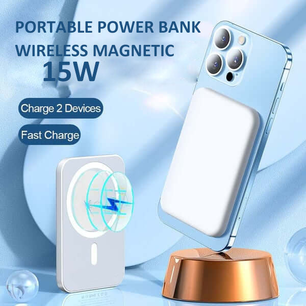 đ„50% rabatt under en begrĂ€nsad tidđ„PousboÂź bĂ€rbar trĂ„dlös magnetisk powerbank