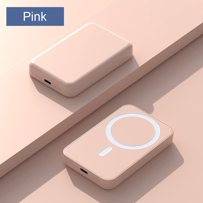 đ„50% rabatt under en begrĂ€nsad tidđ„PousboÂź bĂ€rbar trĂ„dlös magnetisk powerbank