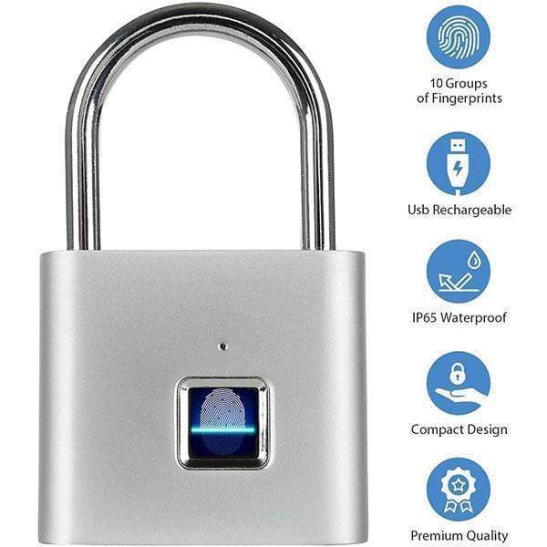 đBĂ€rbart fingeravtryckslĂ„s, smart stöldskyddsdörrlĂ„s