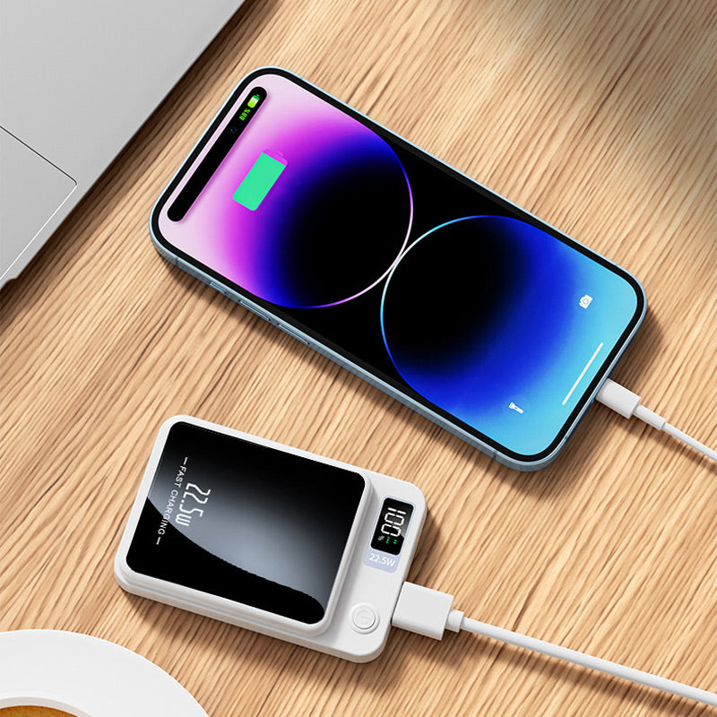 ⏳ Tidsbegränsat specialerbjudande⏰22.5W Ultra-Slim snabbladdande 10000mAh Power Bank