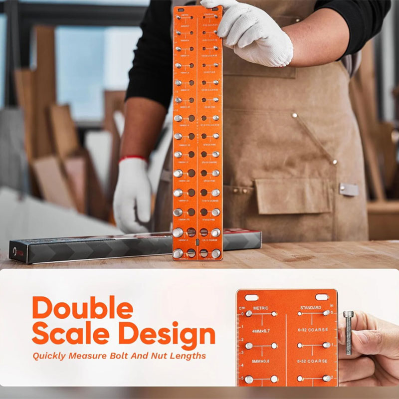 đ„Varm försĂ€ljningđ„Nut and Bolt Thread Checker