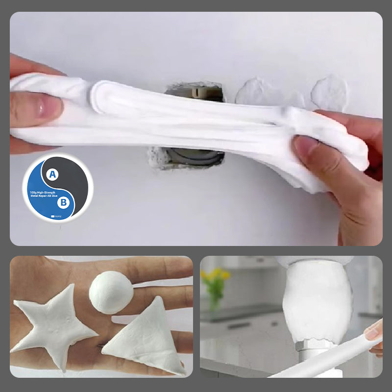 100 g höghållfast metallreparationslim AB Glue