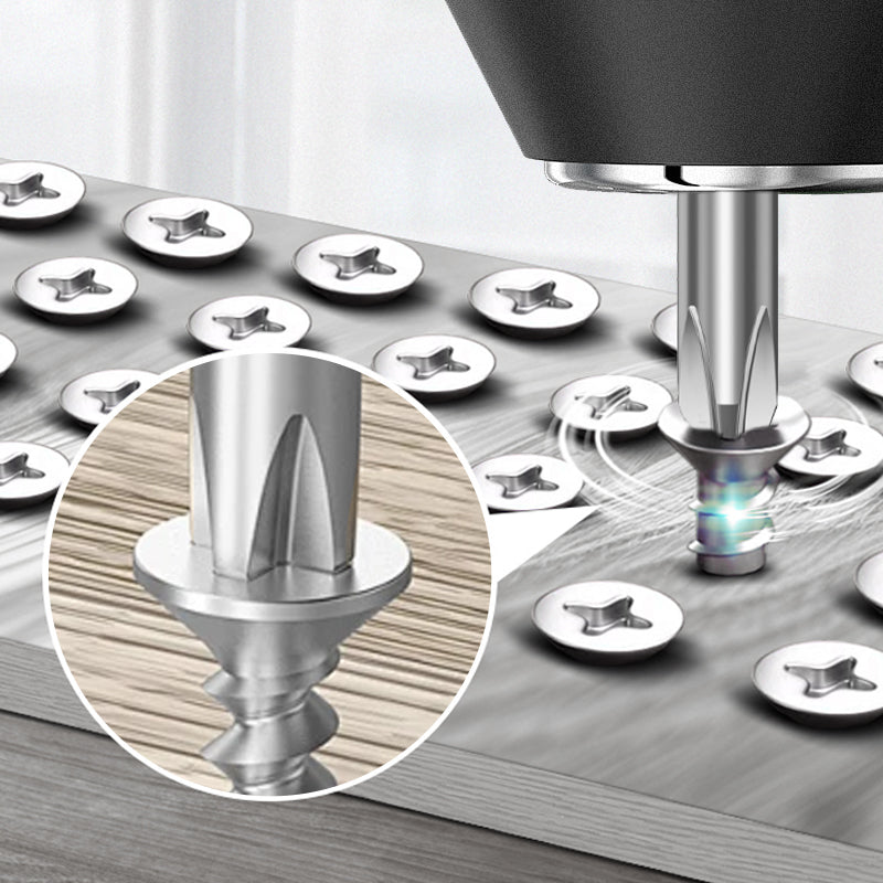 🔧Bærbart magnetisk bits- og skralle-skrutrekkersett - 21 deler