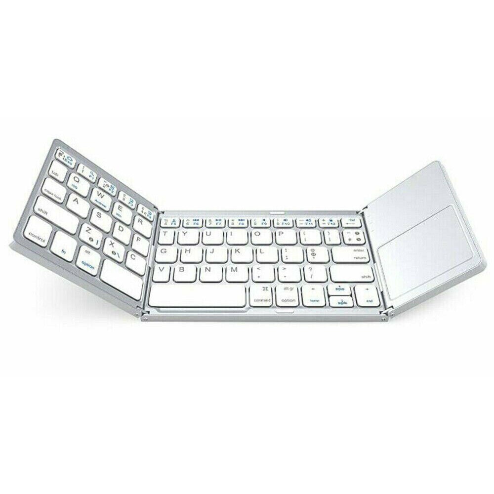 (đ„NĂ€stan slutsĂ„ld) Vikbart trĂ„dlöst Bluetooth-tangentbord för telefon