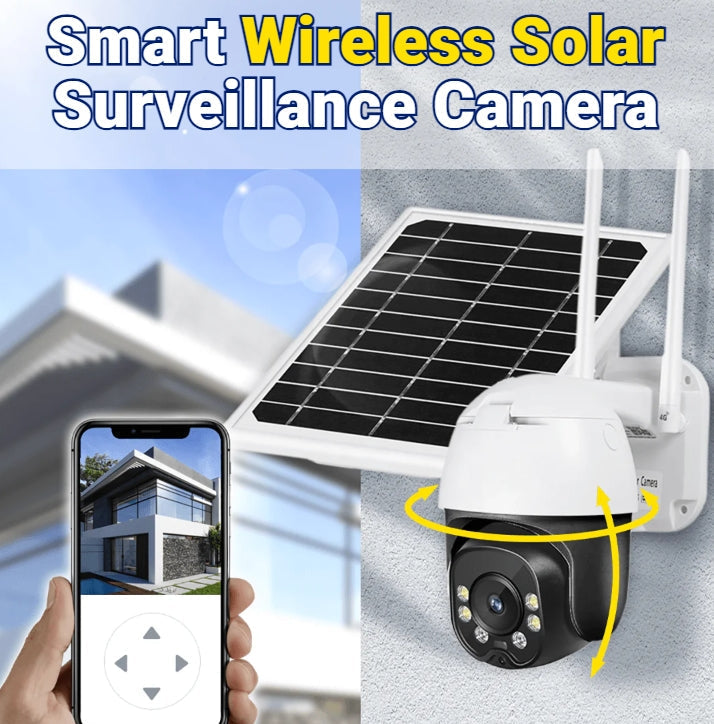 đ„2025 Home Essentials - Ultra HD Real Time Lag Freeđ„Smart trĂ„dlös övervakningskamera för solenergiđ„