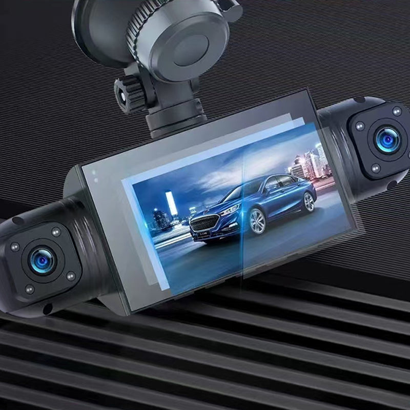 1080p 4-kanals bilkamera med G-sensor