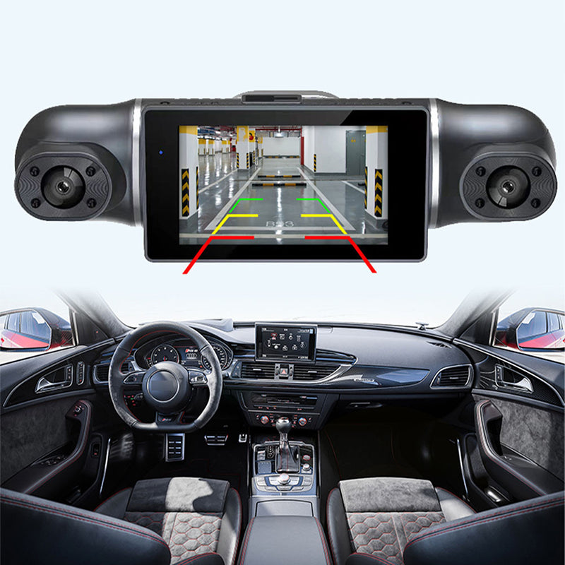 1080p 4-kanals bilkamera med G-sensor