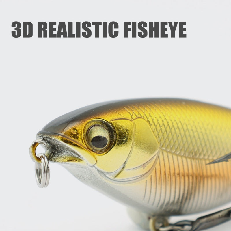 đ„Bionisk fiskelock med 3 fiskekrokar och 360° propellerblad