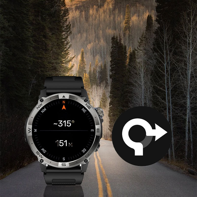 Outdoor Smart Bluetooth Fitness Watch(50% OFF)