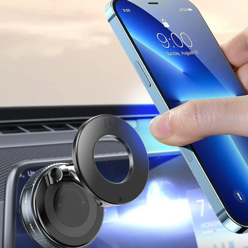 Stark magnetisk biltelefonhållare med 360° rotation