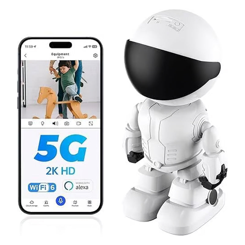 đ„2025 Hot Saleđ„ TrĂ„dlös inomhus rörelsedetektering robotkamera