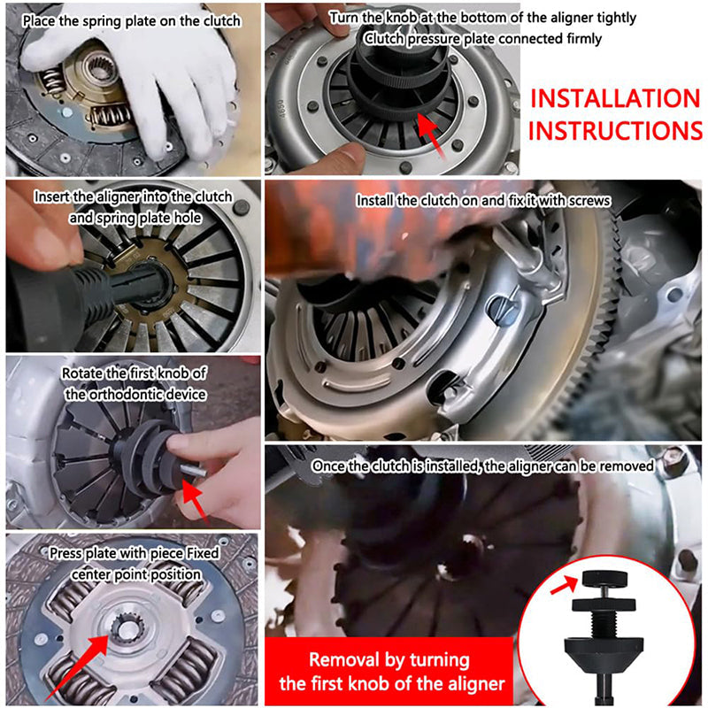 Auto Clutch Aligner, verktyg för borttagning och installation av koppling