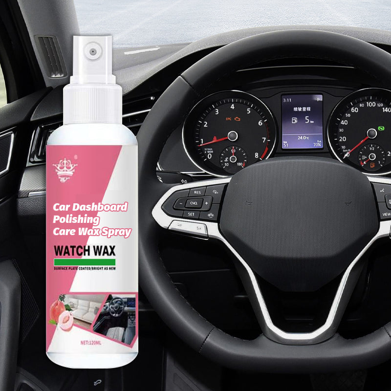 đ„Bilens instrumentbrĂ€da Polering VĂ„rd Vax Spray