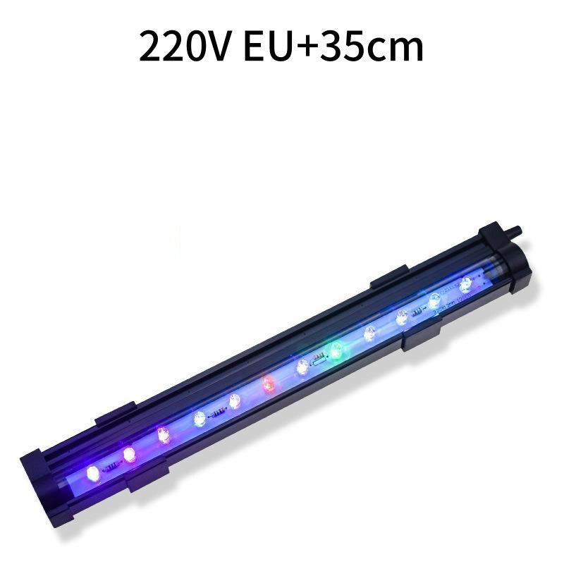 LED akvarium färgglada luftbubblor ljus