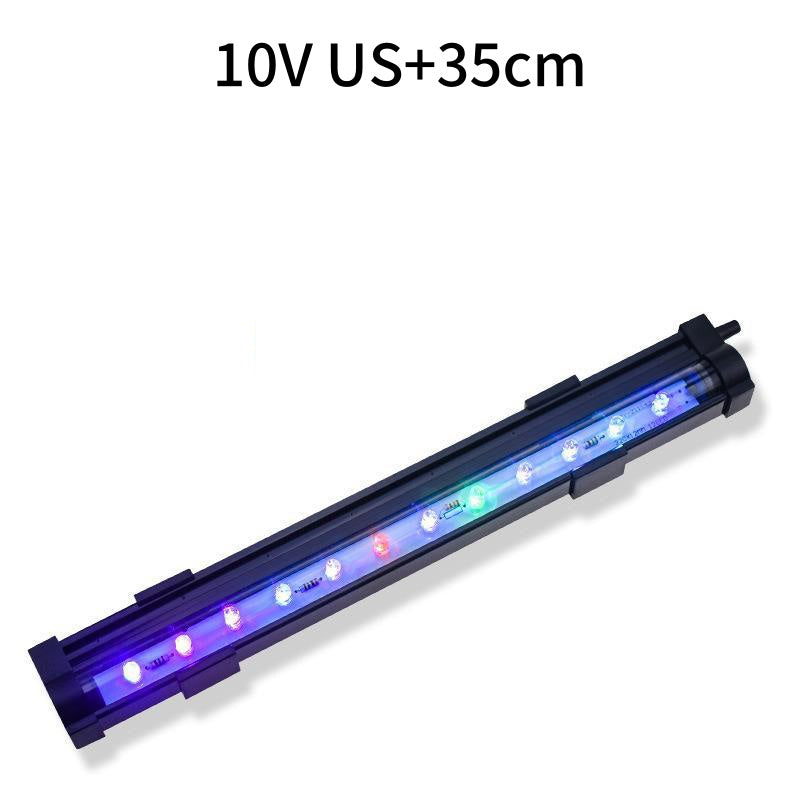LED akvarium färgglada luftbubblor ljus