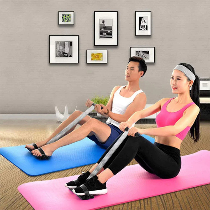 Home Fitness Spring Pull Rope för magträning