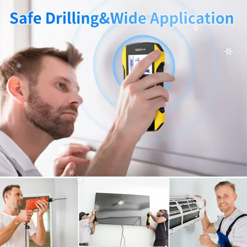 Metalldetektor Wall Stud Scanner med positioneringshål
