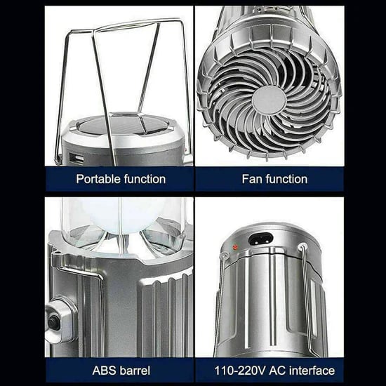(đ„đ2025 NyĂ„rs Hot Reađ 53%) 6 i 1 BĂ€rbar Solar LED Camping Lantern