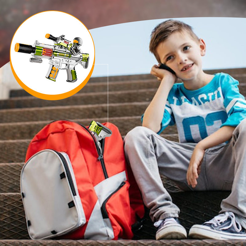 đ„Kid's Electric Submachine đ«Leksak med rök- och vibrationseffekter