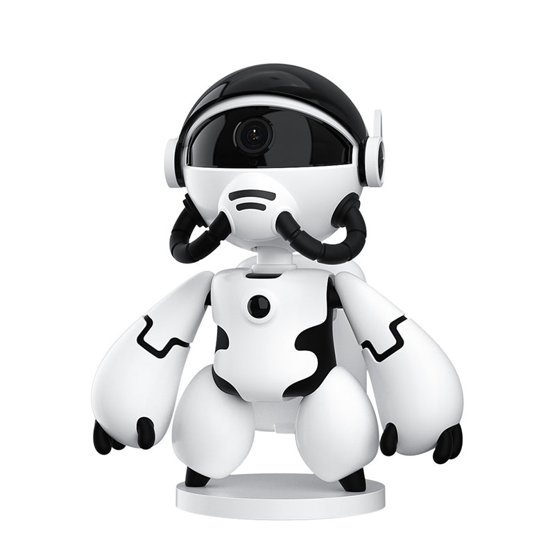 đ„T3 Robot LĂ„geffekts PIR-kamera 360 Pan Tilt Head WiFi TrĂ„dlös kamera Ultra HD 4K Personifierad Kreativ