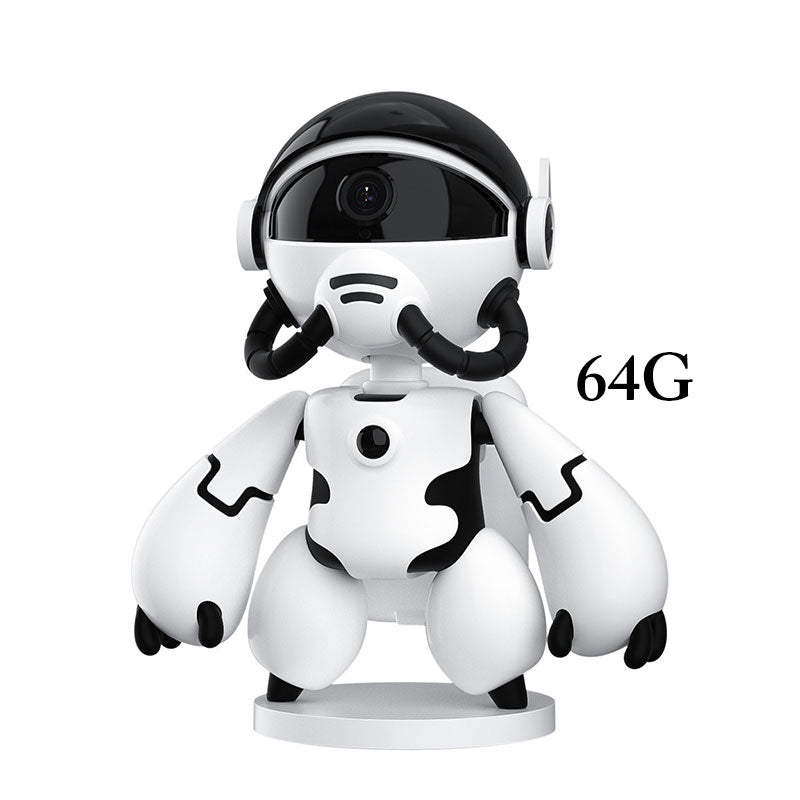 đ„T3 Robot LĂ„geffekts PIR-kamera 360 Pan Tilt Head WiFi TrĂ„dlös kamera Ultra HD 4K Personifierad Kreativ