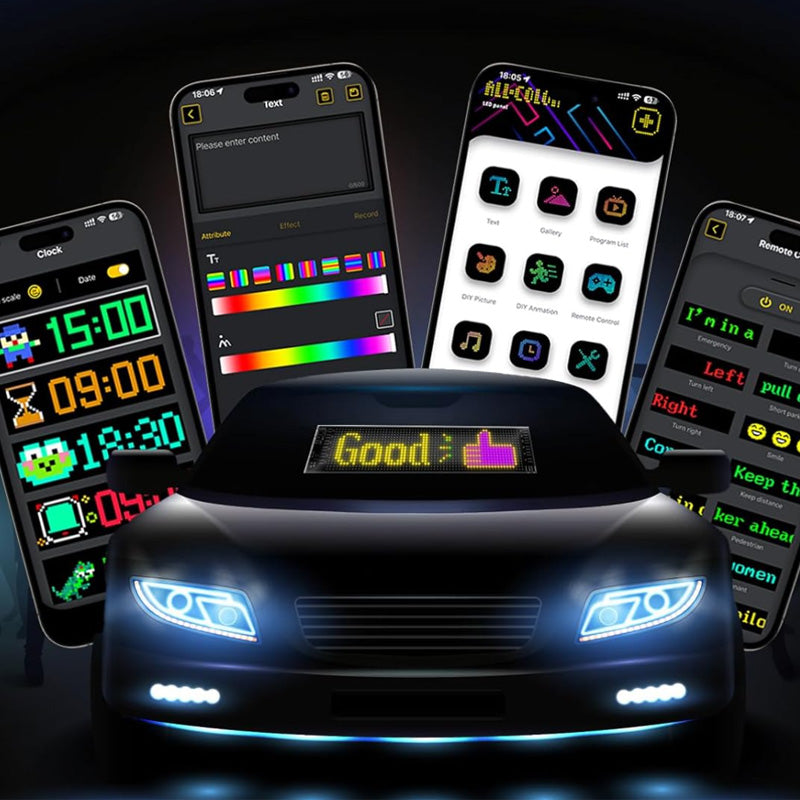 LED Waterproof Smart Color Soft Screen
