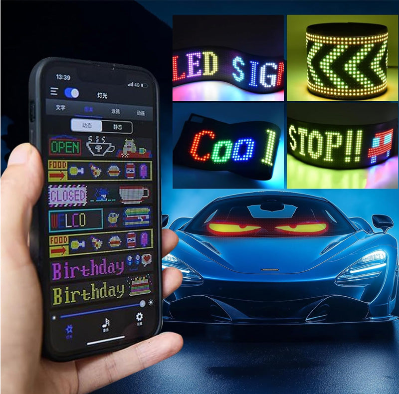 LED Waterproof Smart Color Soft Screen