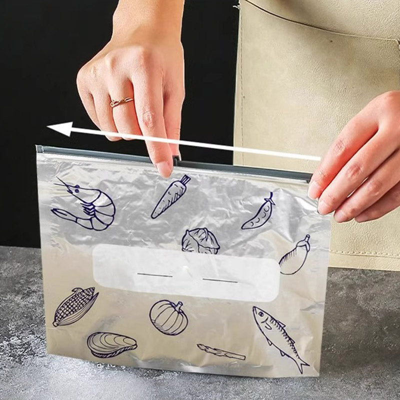⏰Begränsad tid 50% rabatt 🔥Återanvändbar förslutningsbar förvaringspåse i aluminiumfolie (nyutvecklad produkt)